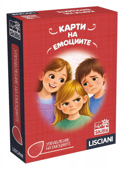 Игра с карти Емоциите, Lisciani