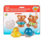 Играчки за баня Мечето Теди 5 части, Hape