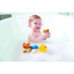 Играчки за баня Мечето Теди 5 части, Hape - Image 2
