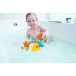 Играчки за баня Мечето Теди 5 части, Hape - Image 3