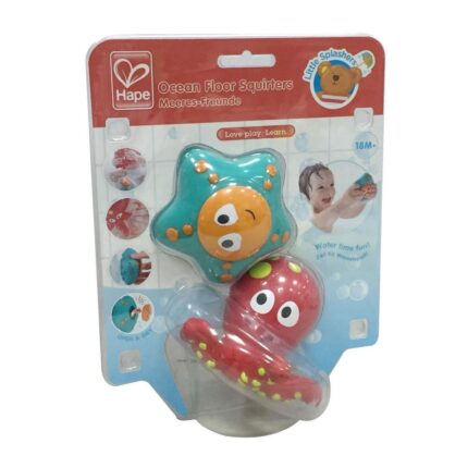 Играчка за баня Октопод и морска звезда, Hape
