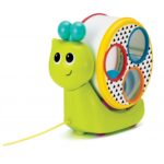 Играчка за дърпане 3 в 1 Охлюв, Infantino - Image 5