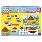 Игрален комплект Hey Duggee Домино Мемори и 2 пъзела от 25 части, Educa - Image 2