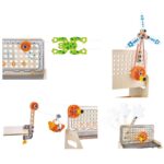 Дървена работна маса Млад изобретател 58 части, Hape - Image 3