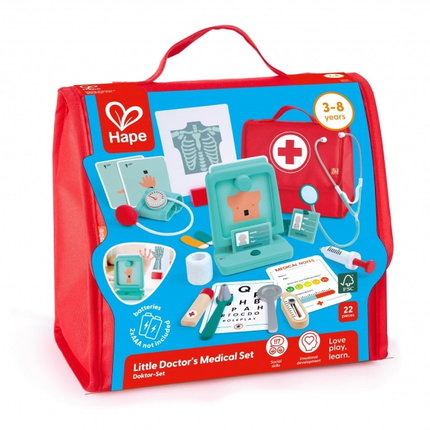 Комплект докторски принадлежности 22 части, Hape