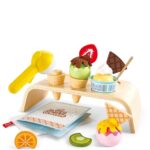 Игрален комплект Кът за сладолед 20 части, Hape - Image 6