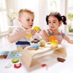 Игрален комплект Кът за сладолед 20 части, Hape - Image 4