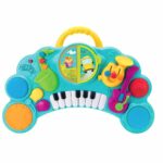 Интерактивен музикален център 10 в 1 син, Infantino