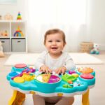 Интерактивен музикален център 10 в 1 син, Infantino - Image 2