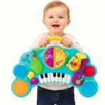 Интерактивен музикален център 10 в 1 син, Infantino - Image 4