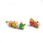 Интерактивна дървена играчка зайче баланс и нанизване, Hape - Image 3