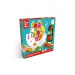 Интерактивна дървена играчка зайче баланс и нанизване, Hape - Image 6