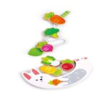 Интерактивна дървена играчка зайче баланс и нанизване, Hape - Image 5
