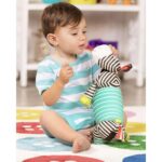 Интерактивна играчка Плюшена зебра акордеон, Battat - Image 4