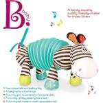 Интерактивна играчка Плюшена зебра акордеон, Battat - Image 5