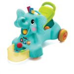 Интерактивна играчка 3 в 1 Слонче за яздене, Infantino