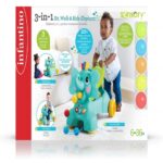 Интерактивна играчка 3 в 1 Слонче за яздене, Infantino - Image 3
