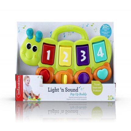 Интерактивна играчка Гъсеница, Infantino