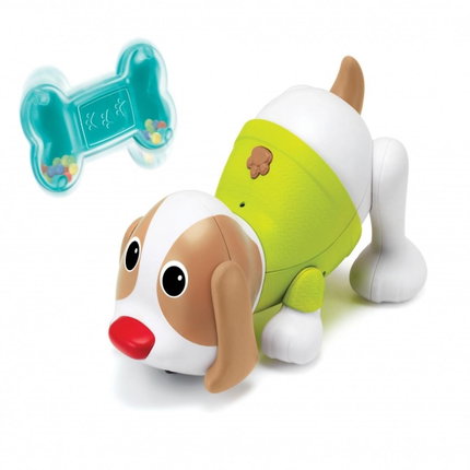 Интерактивна играчка Куче с кокал, Infantino