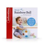 Интерактивна играчка Сензорна топка със светлини, Infantino - Image 5