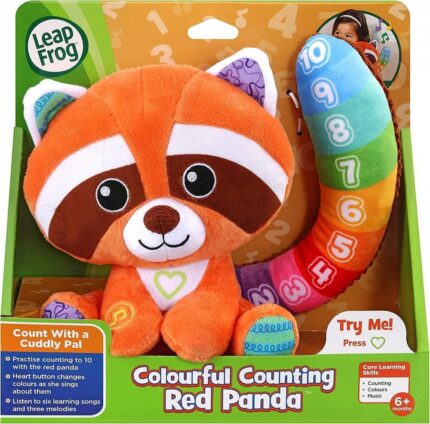 Образователна брояща червена панда Leap Frog, VTech