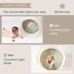 Светещ тунел за игра Glow & Crawl, 45 х 120 см, Taf Toys - Image 3
