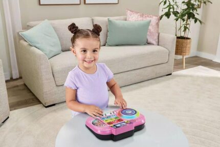 Интерактивен DJ пулт розов, VTech