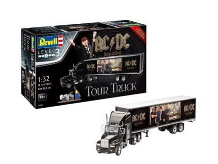 Сглобяем модел камион и ремарке AC DC, Revell