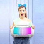 Караоке Bluetooth тонколона с микрофон бяла, iDance - Image 2