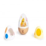 Клатеща се дървена играчка Пиле, Hape - Image 6