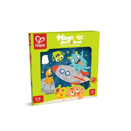 Книжка с магнитен пъзел Hape