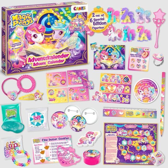 koleden-advent-kalenadar-craze-magiceski-ponita-24-casti-6905f006a1737 Адвент календар Магически понита 24 части, Craze