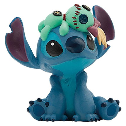 Колекционерска фигурка Disney Stitch и Scrump, Bullyland