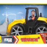 Количка за игра Булдозер Truxx² 36 см, Lena