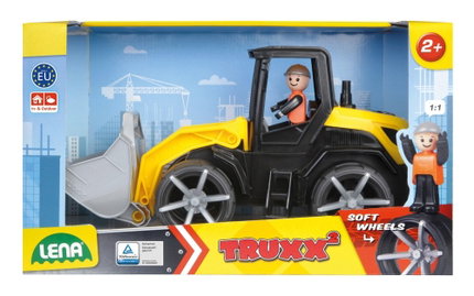 Количка за игра Булдозер Truxx² 36 см, Lena