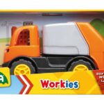 Количка за игра Камион за боклук Workies Lena