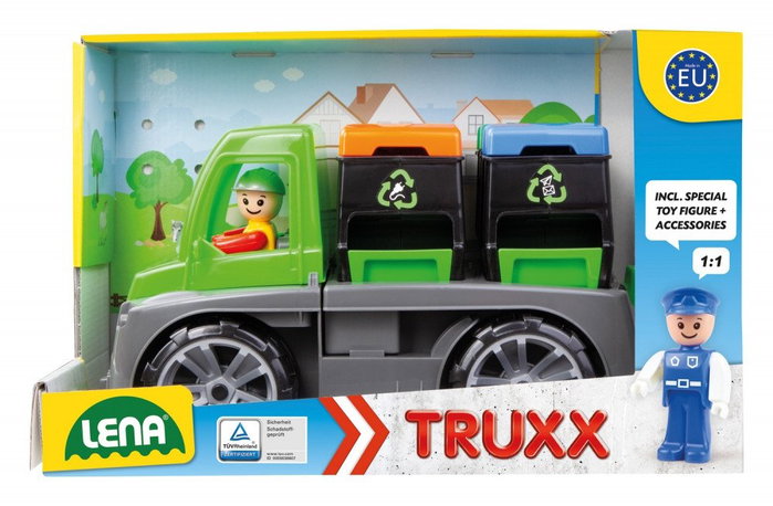 kolicka-za-igra-lena-kamion-za-reciklirane-truxx-28-sm-6a3ed54a6209a Количка за игра Камион за рециклиране Truxx 28 см, Lena