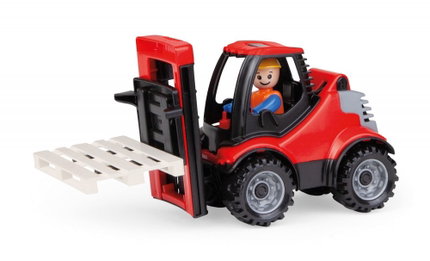Количка за игра Мотокар с палет Truckies, 22 см, Lena
