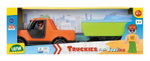 Количка за игра Пикап с лодка и ремарке Truckies Lena