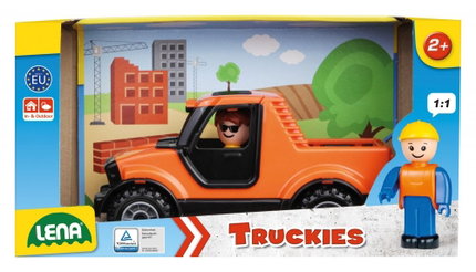 Количка за игра Пикап Truckies, 20 см, Lena