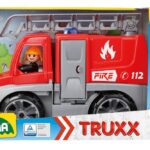 Количка за игра Пожарна Truxx 29 см, Lena
