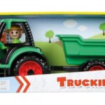 Количка за игра Трактор с ремарке Truckies Lena