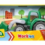 Количка за игра Трактор Workies Lena