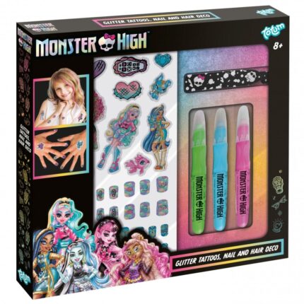 Аксесоари Monster High за нокти и коса, Totum