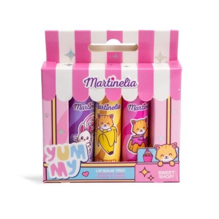 Балсам за устни Yummy 3 броя, Martinelia