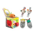 Комплект бебешки играчки Подаръчен комплект 3 играчки, Infantino - Image 3