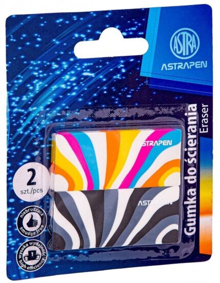 Комплект цветни гумички, 2 броя, Astra