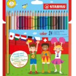 Комплект цветни моливи Stabilo