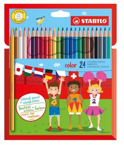 Комплект цветни моливи Stabilo