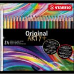 Комплект цветни моливи Arty Original metal box Stabilo